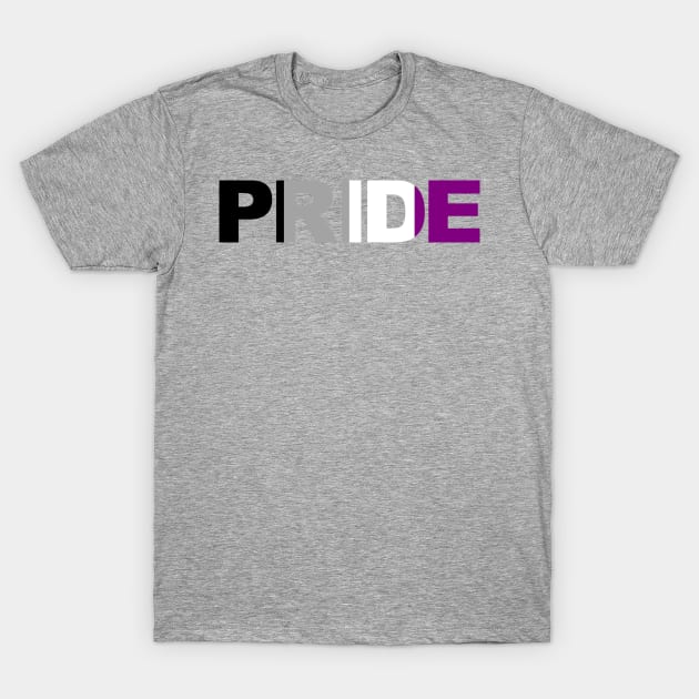 Asexual Pride T-Shirt by ModernDayStonewall